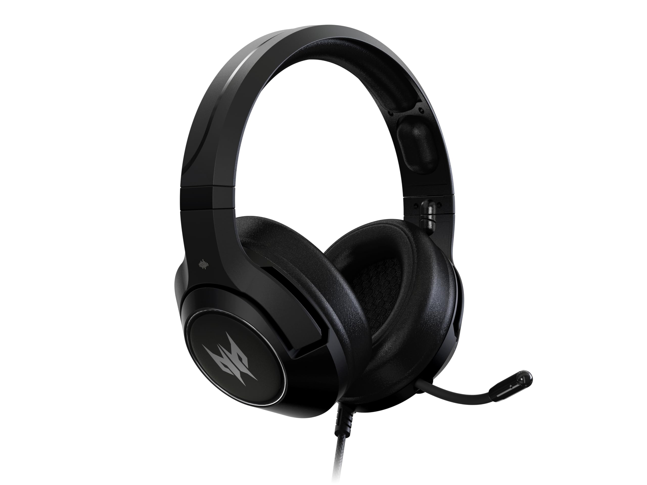 Acer Predator Galea 350, Casque Gaming, avec Câble 3,5 Mm Jack, Driver Audio 50 Mm, Impédance 32 Ohm, Puissance 20Mw, Bande Réglable, Microphone Rétractable Unidirectionnel, Contrôle Du Volume, Noir