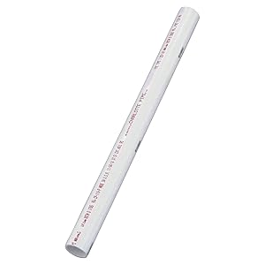 Charlotte Pipe 1/2 in X 2 Ft SCH 40 Plain End Pipe PVC Pressure Schedule 40 (1 Each)