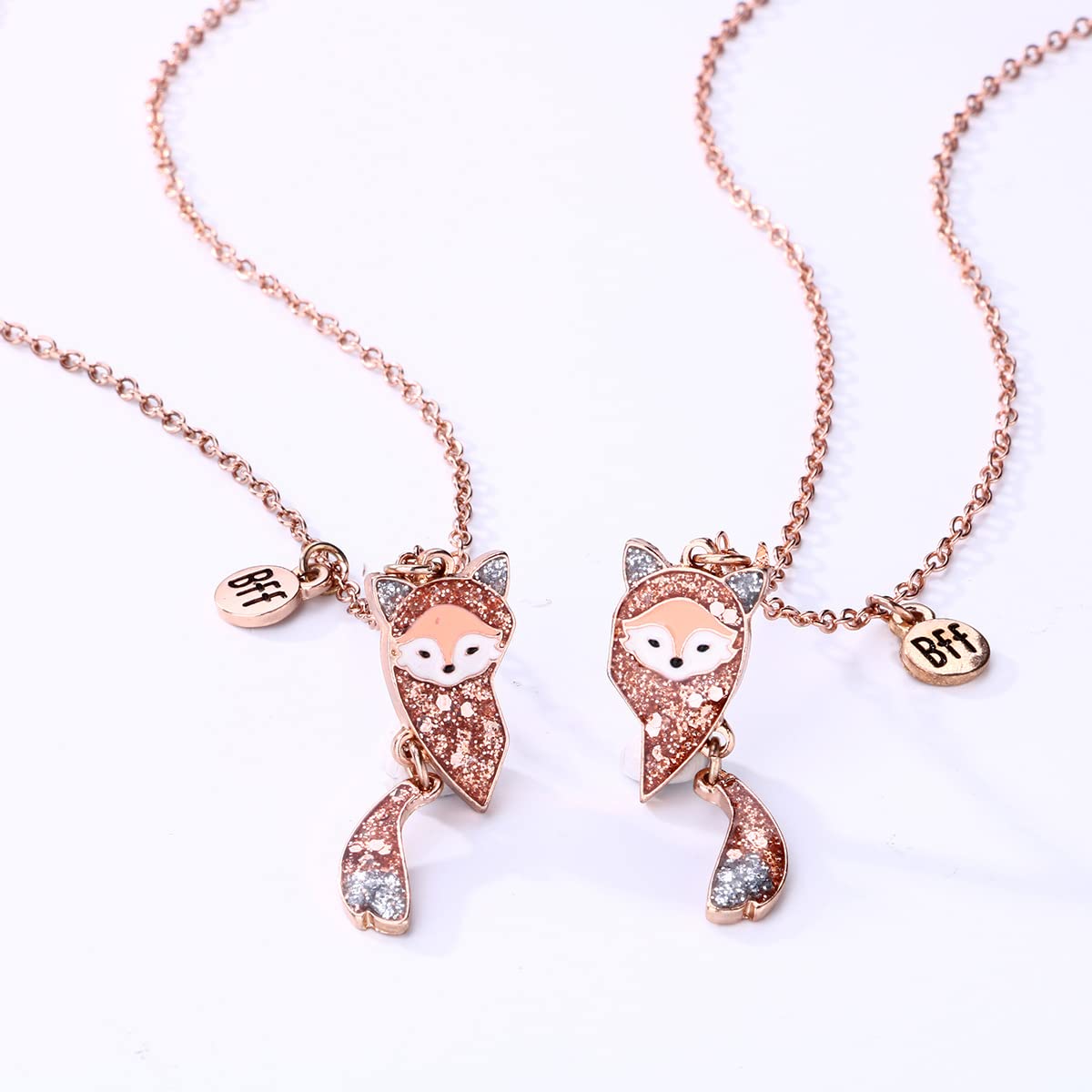 Friendship Necklace Best Friend Necklace Matching Magnetic BFF Necklace for 2 Girls Friendship Gifts
