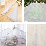 Onarway 3 Pack 14 Inch Pop Up Food Covers Mesh Tent DIY Picnic BBQ view 7