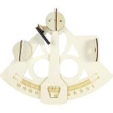 Toyvian DIY Sailor Sextant Kit, Nautical Navigation Model | Functional Sextant Model for Astronomy, History Navigation Practice DIY Projects and Collector Displays