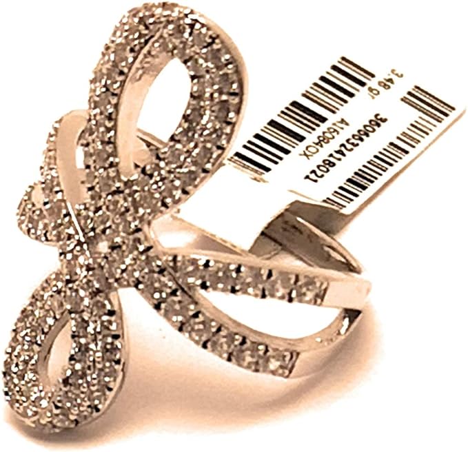 Apm Monaco Ring Mit Schleife Aus Silber Und Zirkonia Amazon De Schmuck