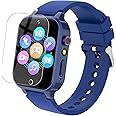 Sedzofan Smart Watch for Kids Boys Toy Age 5-12 with 26 Puzzle Games HD Camera Video Music Storybook Player Pedometer Touchscreen Kids Watch, Birthday Gifts for Boys Include 2 Screen Protector
