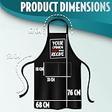 SC Products Funny Men's Apron "Mr Good Lookin' is Cookin'" 2 Pockets Gift Dad view 2