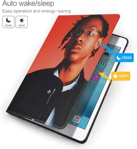 Wehoiweh Rich T-He Kid - Carcasa antiarañazos fina y ligera con soporte ajustable, función de reposo/despertador, protección trasera para iPad Air3 10.5 iPad Air3 10.5 talla única