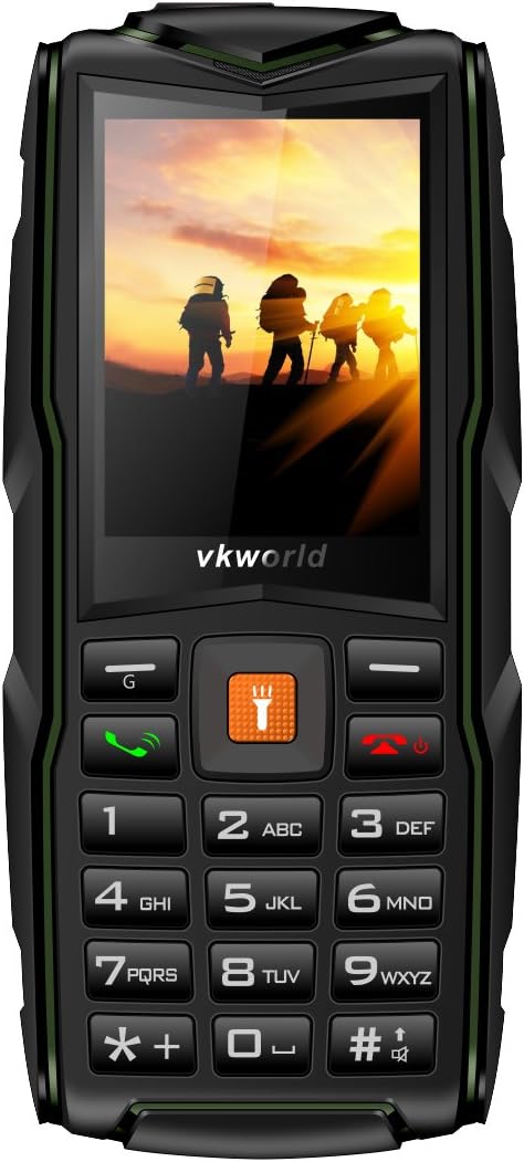 Vkworld v3 Mobile Phone Multifunctional Anti-deflagrant Dustproof with FM Radio Torch