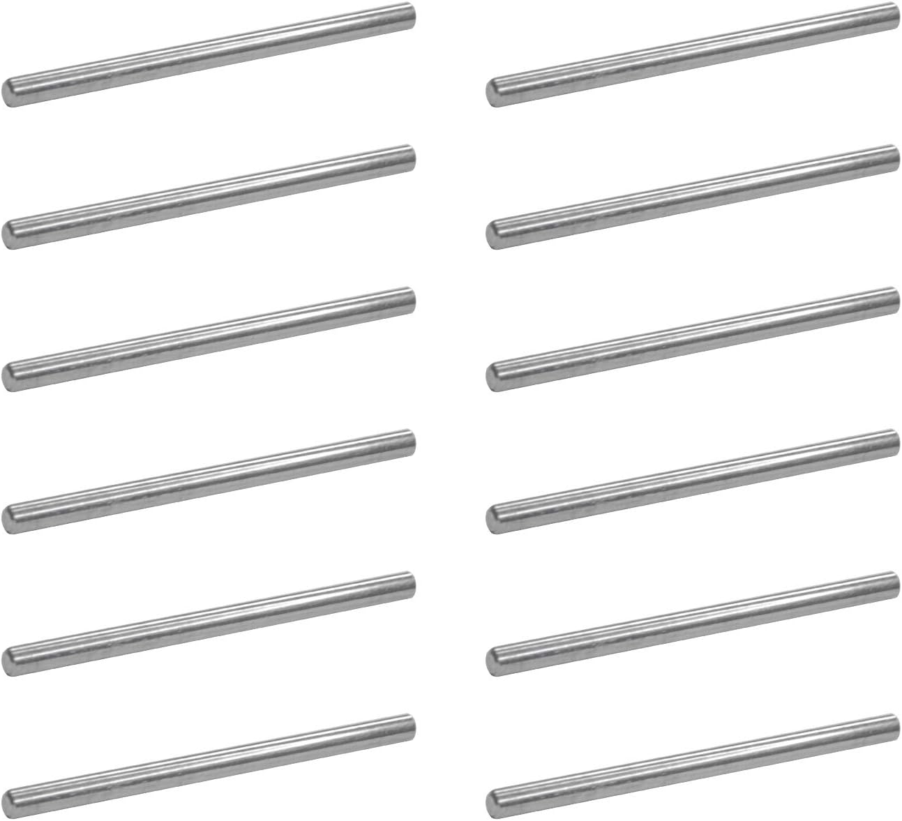 Dowel Pin 4mm x 50mm Stainless Steel Shelf Support Pin Fasten Elements Assortment Kit, Heat
