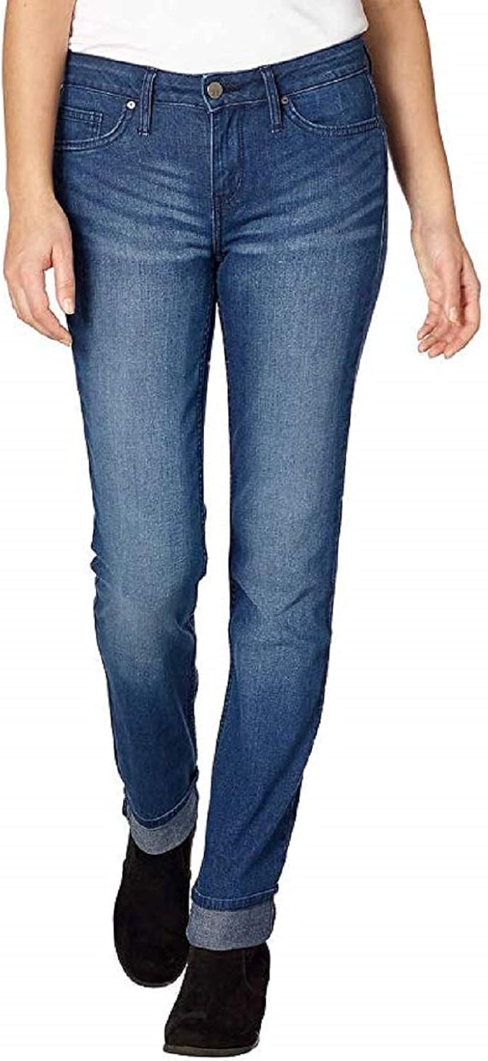 stitch star mid rise skinny jeans