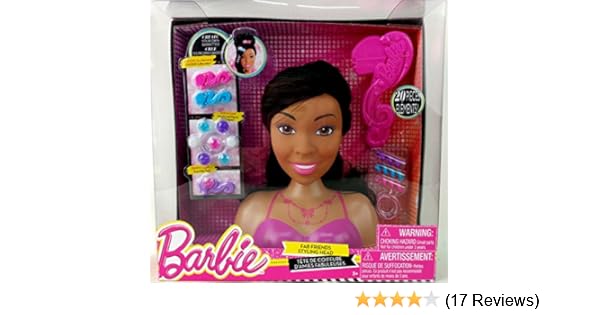 barbie head african american