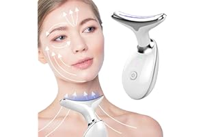 RSGRT Firming Wrinkle Device for Neck Face, Face Skin Firming Device, Face Massager Sculpting Device (black.)