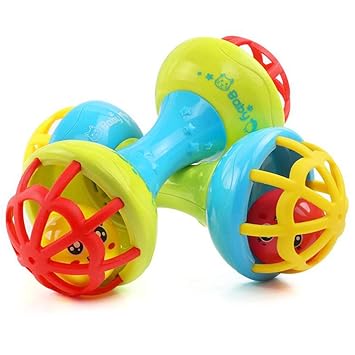 baby dumbbell teether