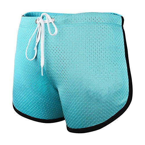 Ouber Men's Causal Sport Shorts Beachwear Homewear (A-Sky Blue,XL)