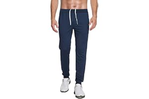 M MAELREG Mens Sweatpants with Zipper Pockets Moisture Wicking Workout Training Running Golf Athletic Track Pants Mens Jogger