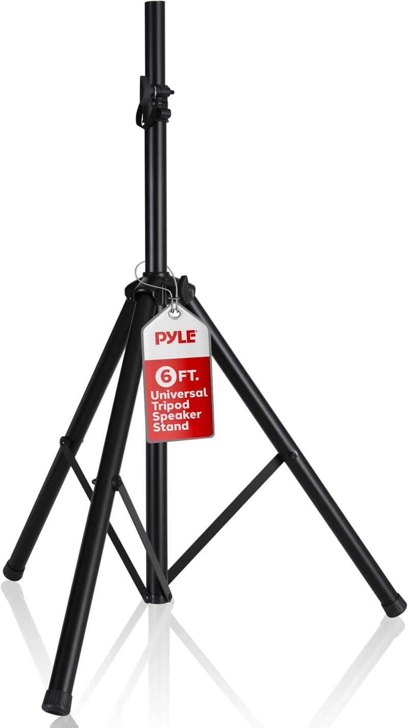 Pyle Speaker Stand Tripod Adjustable Height 100-180cm 35mm PA Studio Monitor