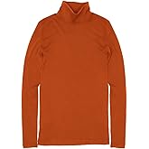 J.Crew Mercantile Women's Tissue Turtleneck Tee (S, Warm Sepia)