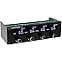 Lamptron FC6 Fan Controller, 20W x 4 Channels with Changeable Color Display (Black Faceplate)
