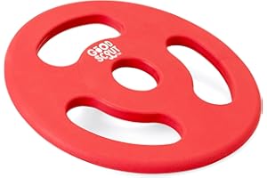 Good Scout Tugg Frisbee Dog Toy for Tugging & Chewing, Best Dog Toy for Fetch, Aggressive Chew Toy for Puppies & Adult Dogs, No Stuffing Dog Toy for Medium & Large Dogs
