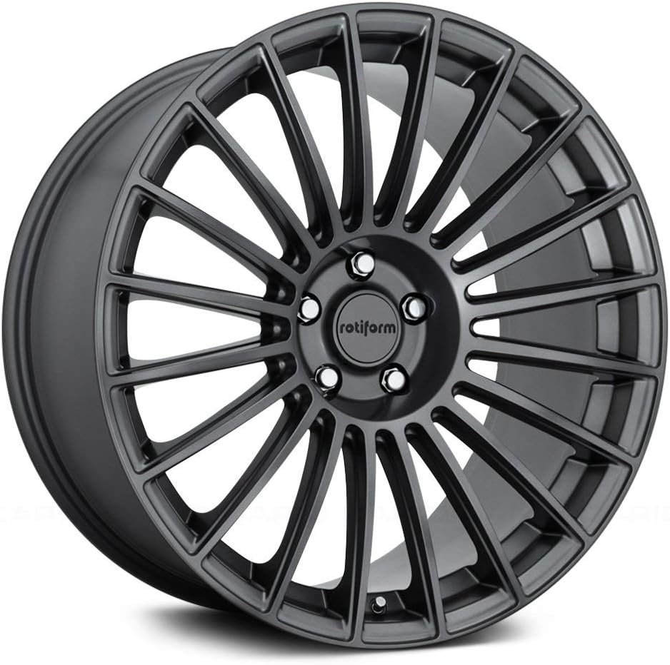 Rotiform Buc Сustom Wheel - Anthracite 19" x 8.5", 35 Offset, 5x114.3 Bolt Pattern, 72.6mm Hub
