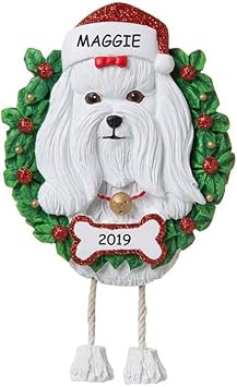 personalized dog ornaments breed