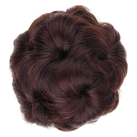 2 33 Jiayi Hair Chignon Scrunchie Bun Braided Hair Bun Extensions