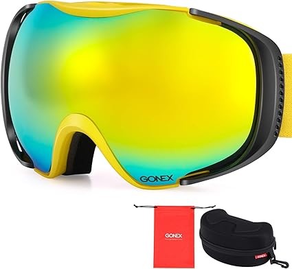 oversized ski goggles