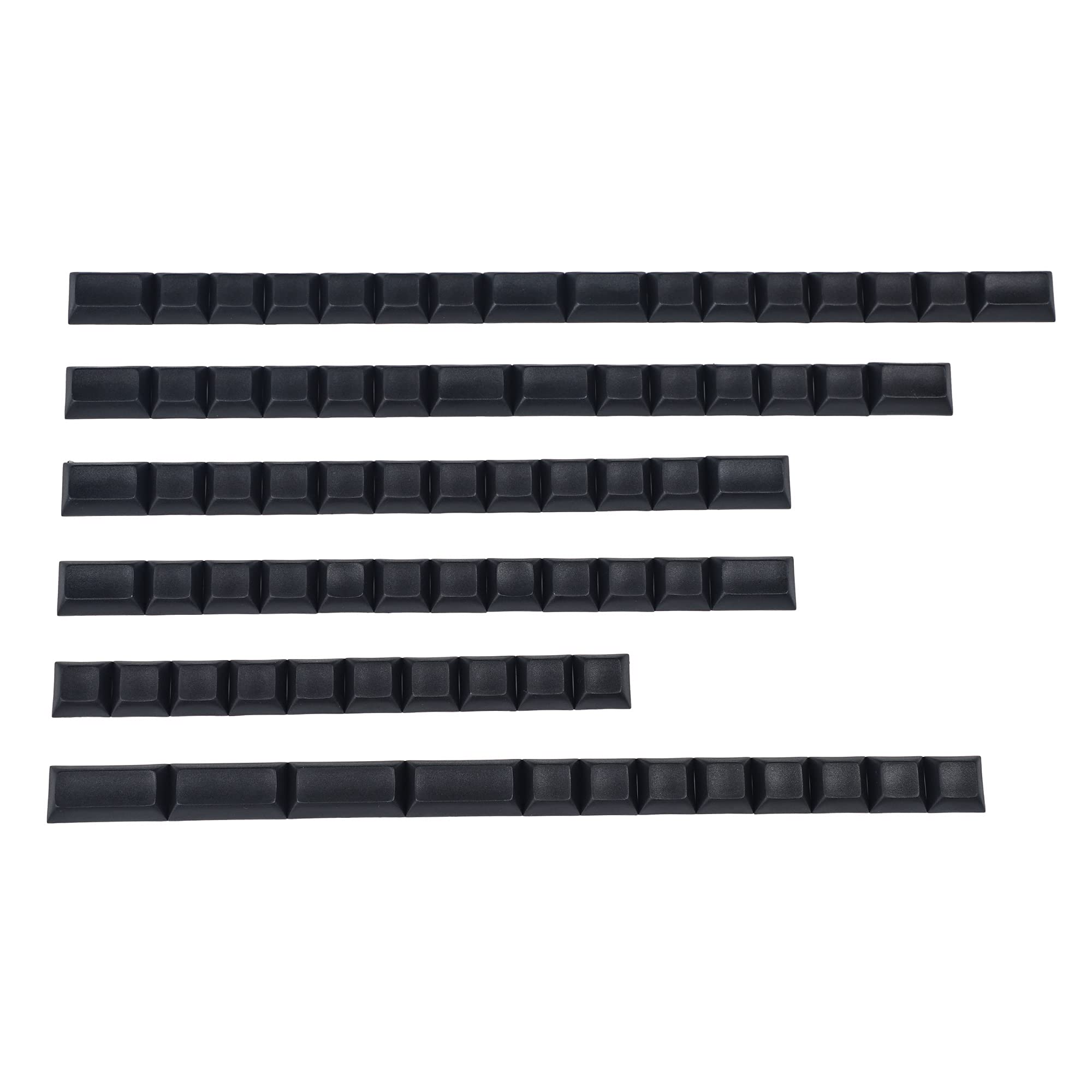 Set Keycaps YMDK DSA PBT Per Tastiera Ergodox - Vuoti, Stampati Laser, Spessore 1.4mm (Solo Tasti)