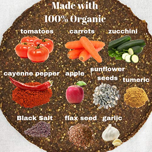 Paleo Pizza Crust | Tomato Flavored Organic Gluten Free, Dairy Free, Soy Free, Nut Free and Vegan Pizza Crust