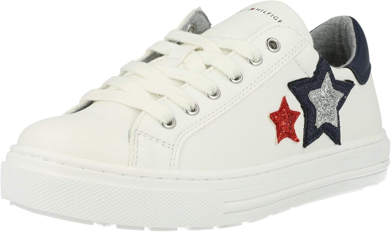 cool tommy leather trainers