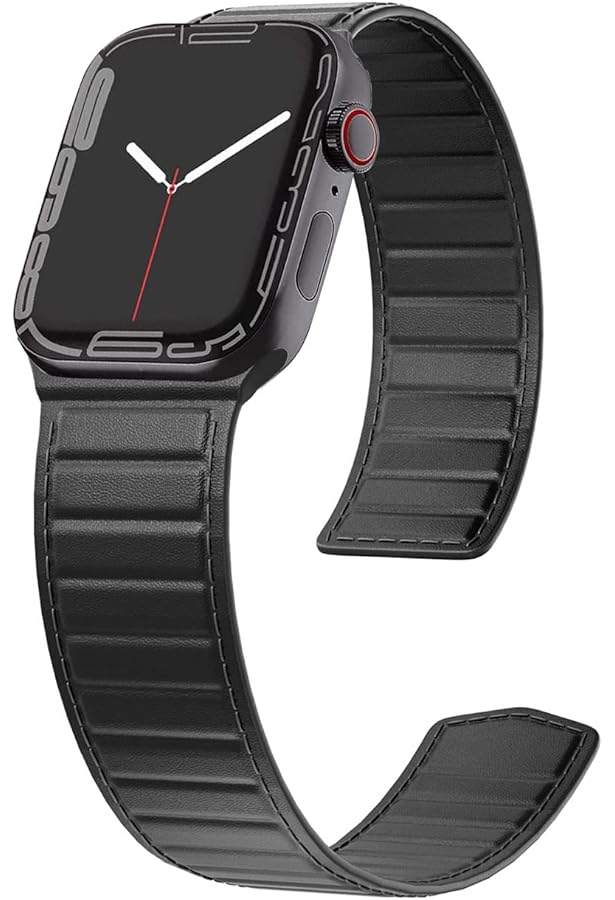 Amazon.com: Apple Watch Band - Leather Link - (45mm