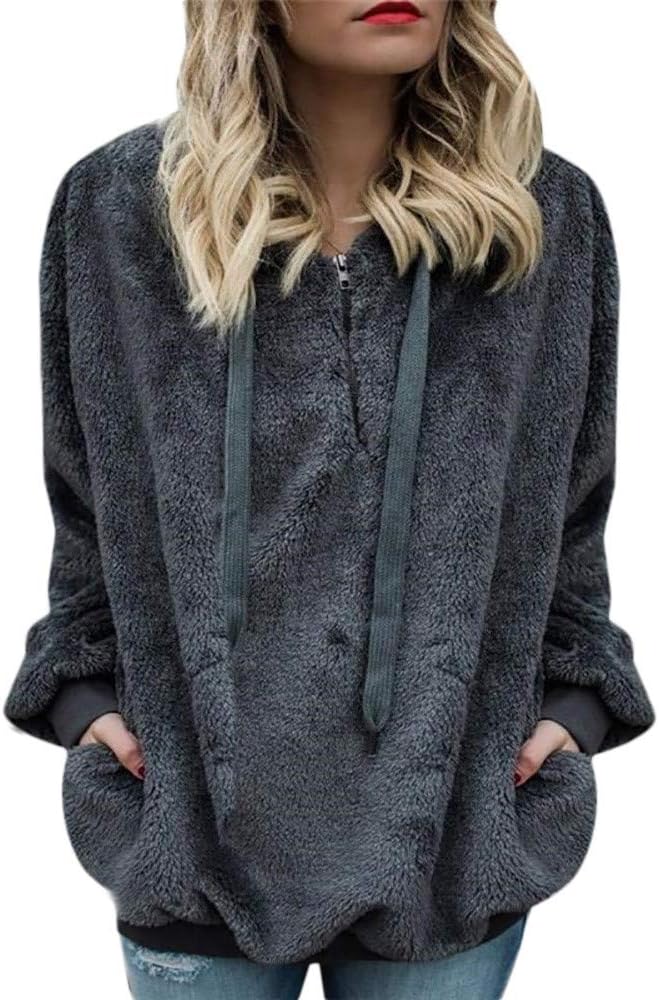 soft fur hoodie