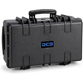 DCB Cases - Element 5573F Waterproof Hard Case with Foam Insert - IP67 Dustproof | Impact-Resistant | 22 x 14 x 10 Ext Dim | Pressure Valve | Protective Equipment Storage Case with Pick &amp; Pluck Foam