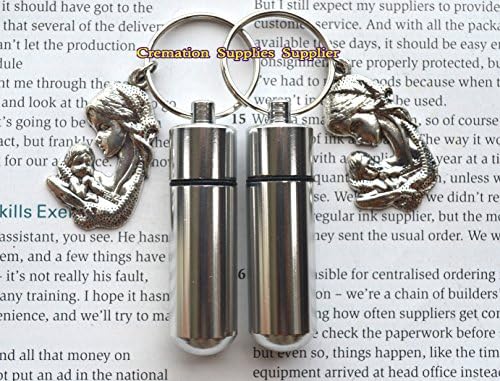 Mother and Baby Cremation Keychain Jewelry - Urn Keychain -Mother and Baby Memorial Jewelry - Remembrance Keychain-Mother and Baby cremation keepsake-Ashes Keychain