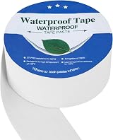 QWORK Butyl Tape White 5cm x 5m Waterproof Sealing Tape Roof Pipes view 4