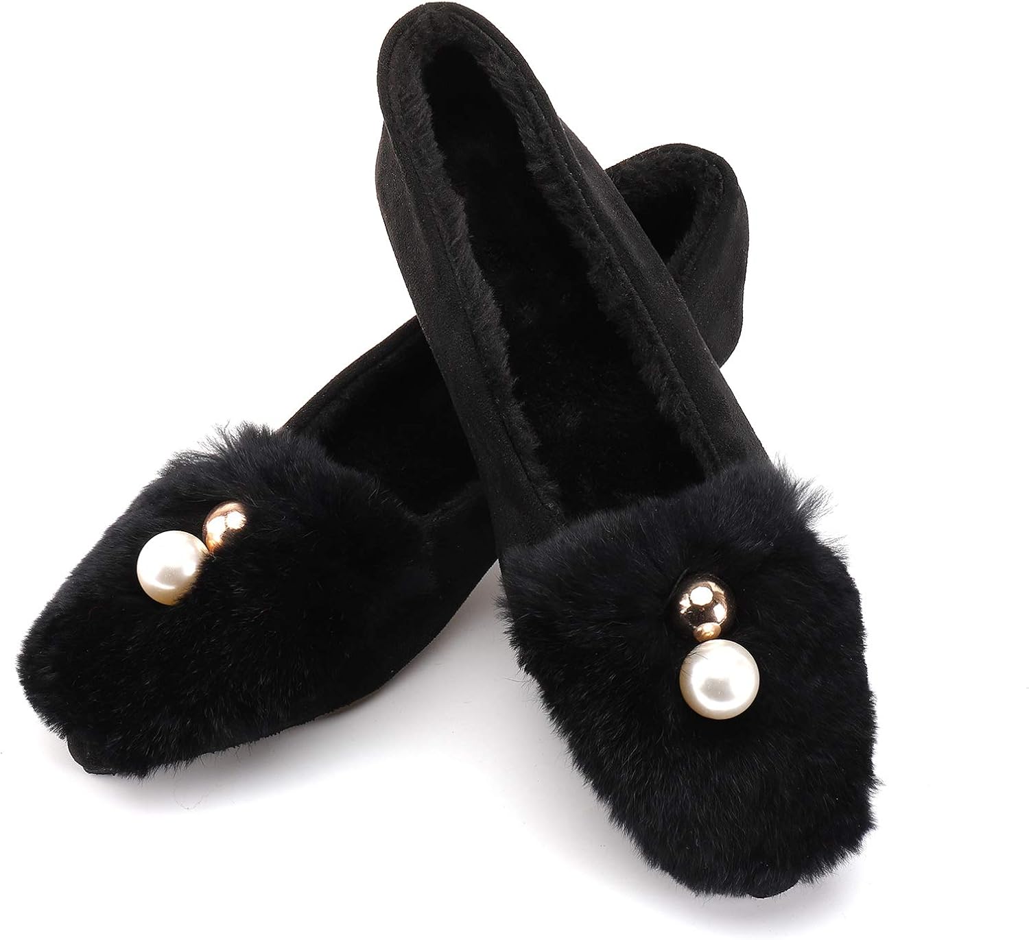 fur loafers