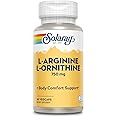SOLARAY L-Arginine & L-Ornithine, Veg Cap (Btl-Plastic) | 50ct