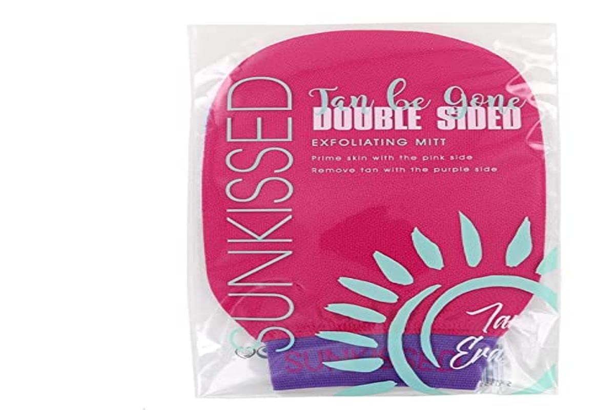 Sunkissed Tan Be Gone Double Sided Exfoliating Mitt