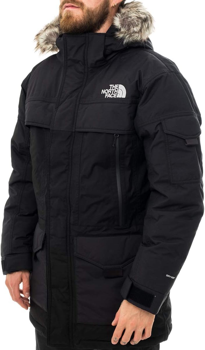 north face mcmurdo parka black