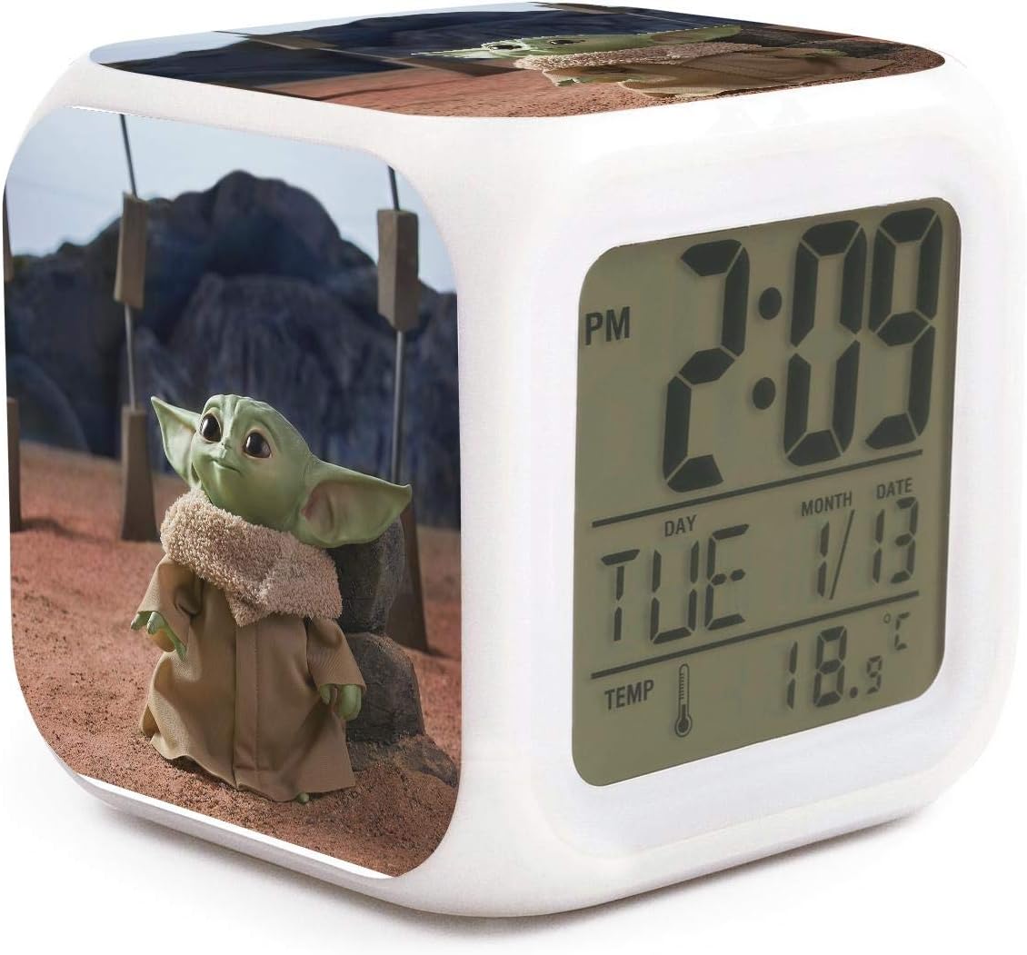 RTMCH511 BabyYodaDesignPoster Luminous MultiFunction