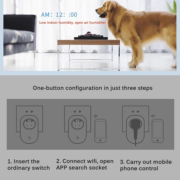 RWQRWQ Smart Life WiFi Smart Socket Plug EU UK AU US Plug 10A Control Remoto Alexa Google Home Energy MonitorAU