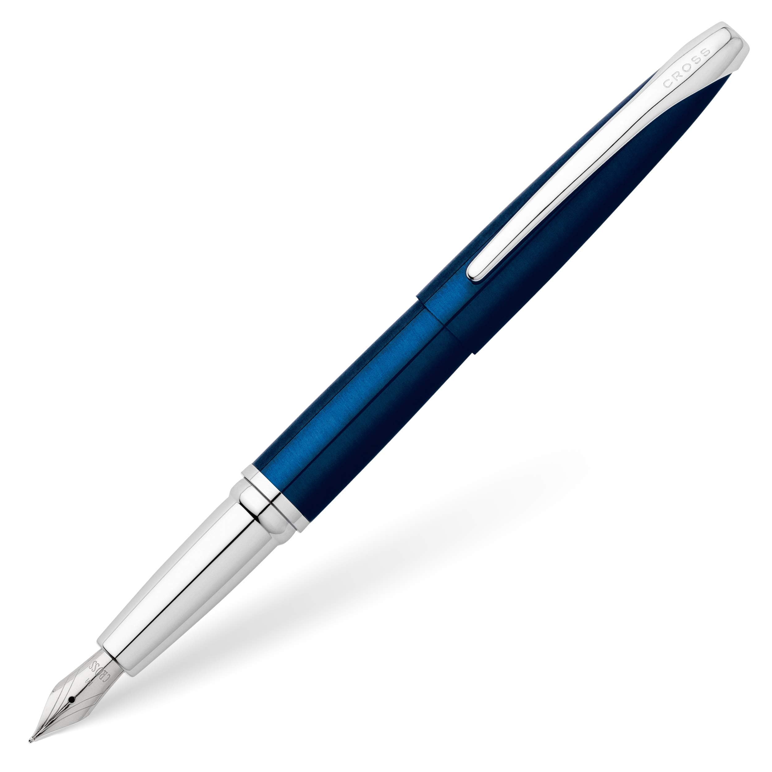 CROSS ATX Fine Nib Fountain Pen - Translucent Blue
