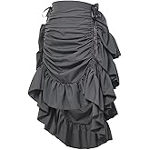 GRACEART Women's Victorian Steampunk Skirt Pirate Costume Burlesque