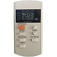 YING RAY Replacement for Panasonic Air Conditioner Remote Control CS-YS9PKV CS-YS12PKV CS-YS18PKV CS-YS24PKV (Display in Celsius)