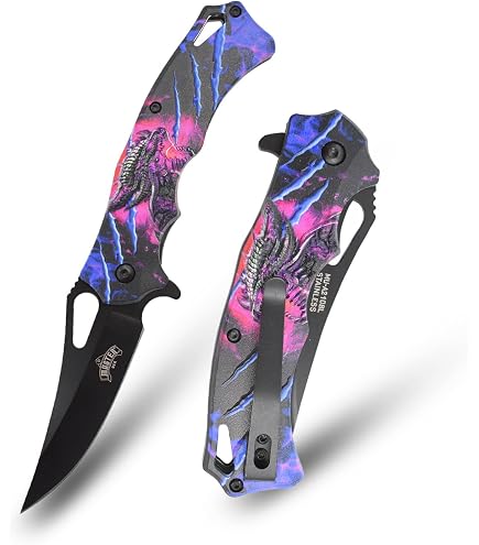 Amazon.com : MASTER USA 8-Inch Folding Pocket Knife, Black
