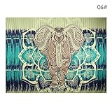 Oenbopo Wall Hanging Tapestry Indian Traditional Hippie Mandala Bohemian Magical Tapestry Wall Art, Dorm Decor Living Room Hippie Hippy Wall Hanging Tapestry ,Bedspread, Beach Throw Sun Shawl Scarf
