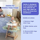 Catchy Highchair Food Catcher for Stokke Tripp Trapp Highchair view 5