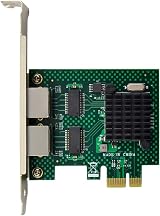 Wresetly BCM5718 Gigabit Server Network Card PCIe X1 Dual Port LAN PXE VLAN view 2