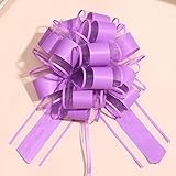 6 Pieces Gift Bow,Purple Gift Bow,6 inches