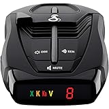 Cobra RAD 380 Laser Radar Detector – Long Range Detection, LaserEye Front and Rear Detection, IVT Filtering, Updateable Softw