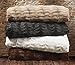 Swift Home® Embossed Faux Fur Throw Blanket & Bedspread - Luxurious Over-Sized Faux Fur Bed Throw Blanket - King, 108
