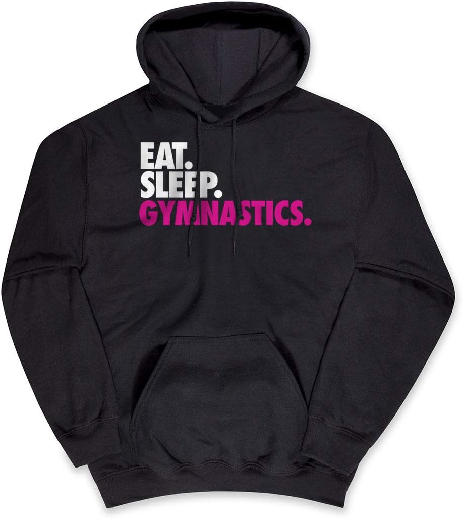 ChalkTalkSPORTS Gymnastics Standard Sweatshirt | Eat Sleep Gymnastics